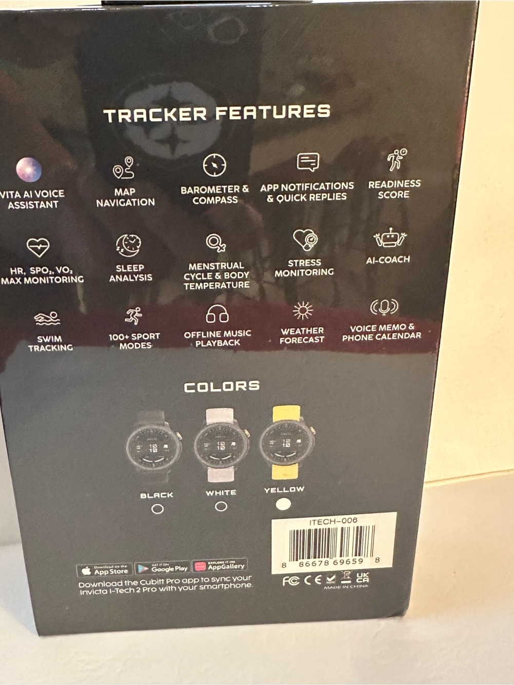 IInvicta I-Tech 2 Pro Unisex Smartwatch - Picture 3 of 6